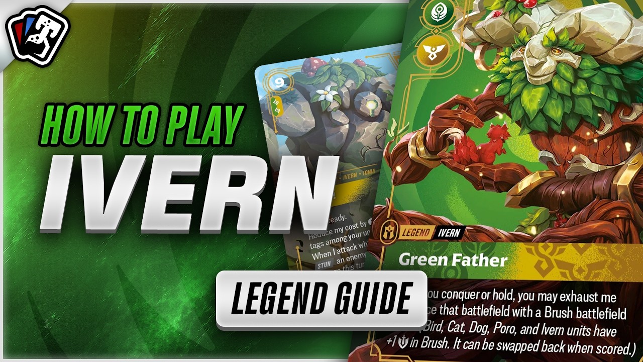 Как играть за Иверна | Руководство по колоде и список карт для колоды Riftbound Legend в Unleashed