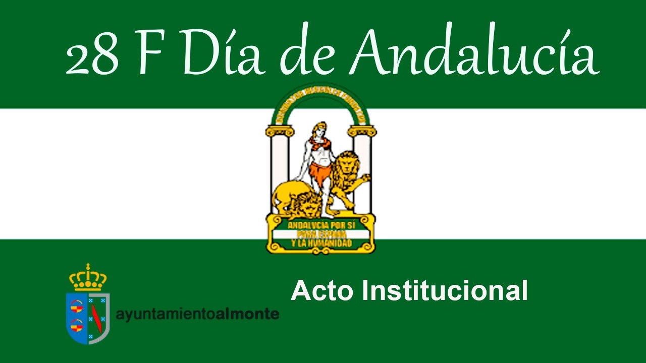 28F Día de Andalucía, Acto Instiitucional en el Ayto  de Almonte