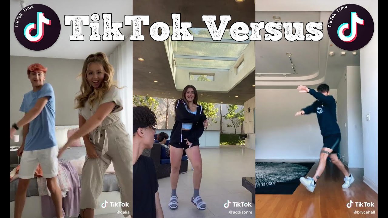 😎 Dalia Mya VS Addison Rae VS Bryce Hall 😎 | TIKTOK COMPILATION