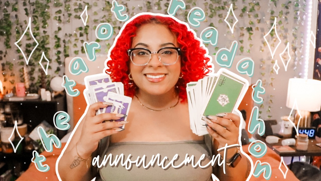 july readathon announcement 2024 🃏🔮✨ | the tarot readathon