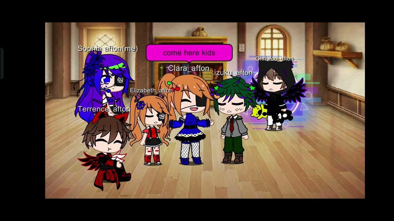 Afton family stuck in the room for 24 hours part 3 ll Izuku,Terrence and Sophia afton au ll 