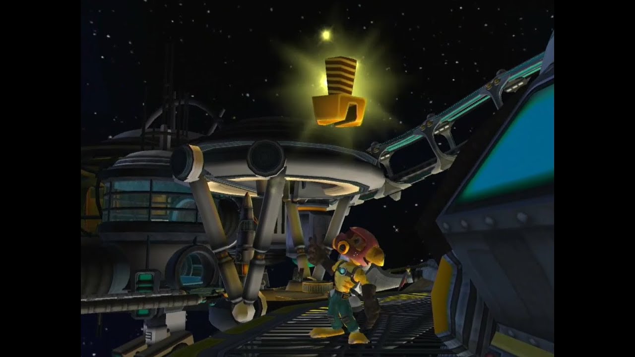 Ratchet and Clank Blarg Station Nebula G34 All Gold Bolts
