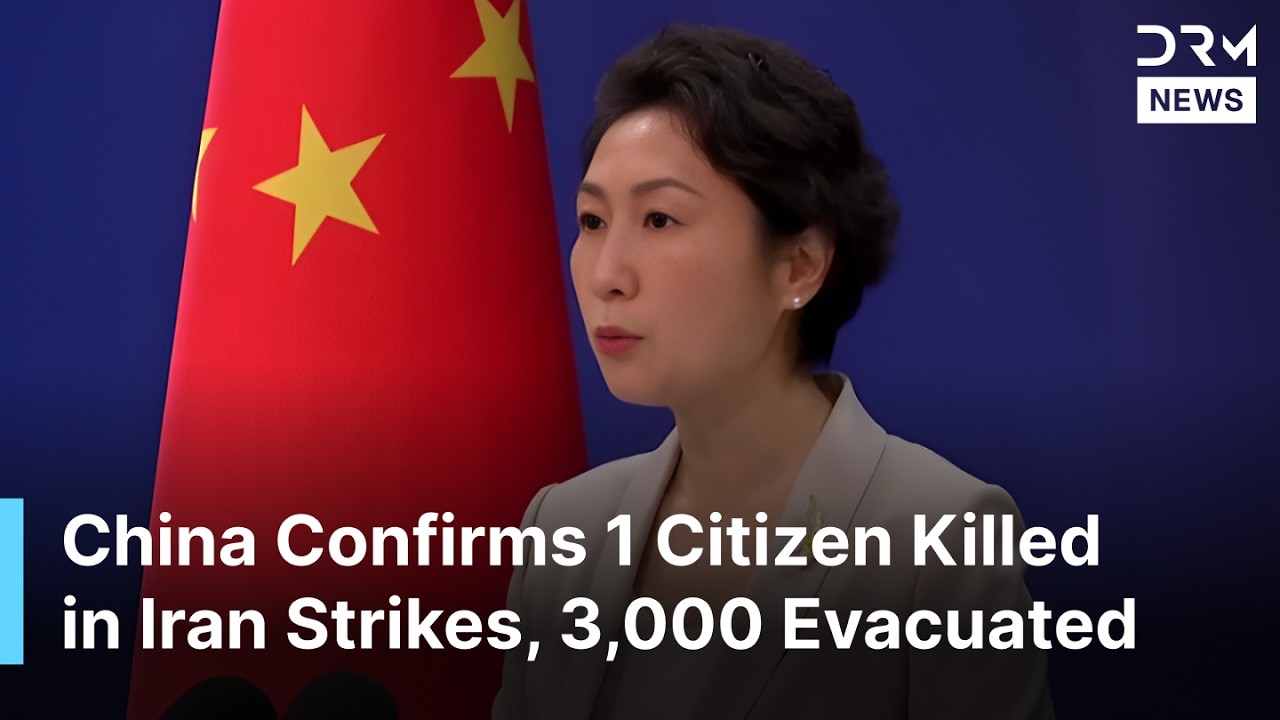 FULL REMARKS: China Confirms Citizen Dead, 3,000 Evacuated After US & Israeli Strikes on Iran | AC1Z