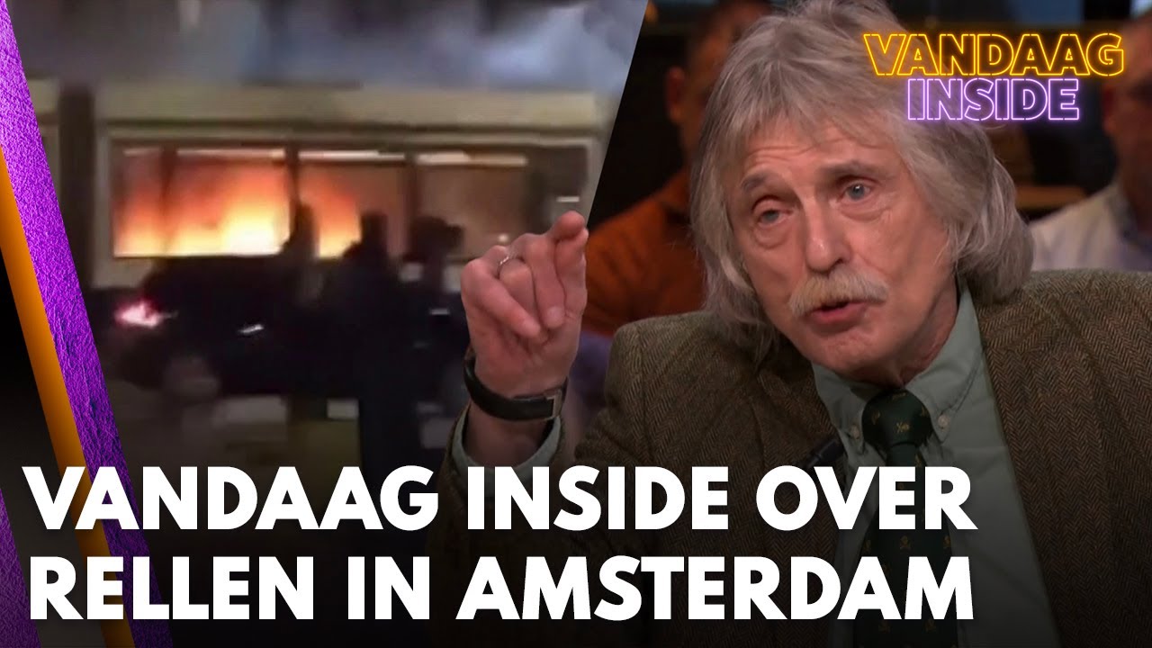 Vandaag Inside reageert uitgebreid op de rellen op Plein 40-45 in Amsterdam | VANDAAG INSIDE
