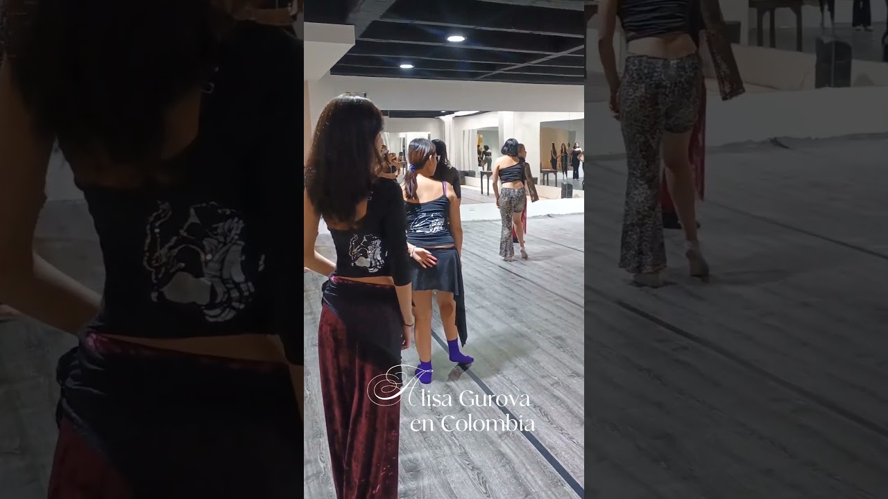 Alisa Gurova en Colombia. Un evento de Laura Phoenix #bellydance #fusionbellydance