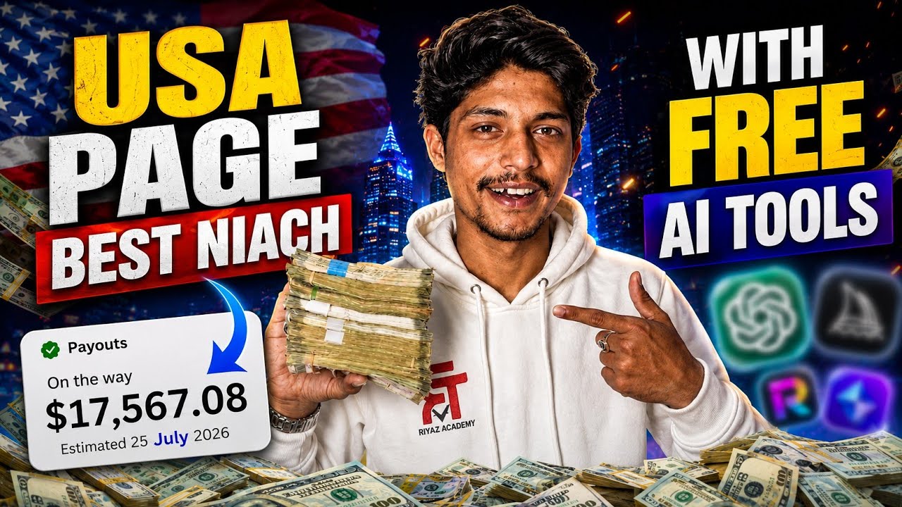 Best USA Facebook AI Niche 🔥 Free AI Tools | Full Course 2026