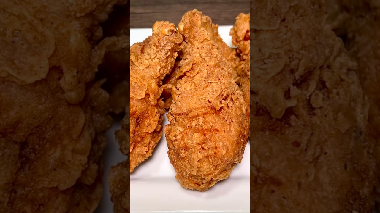 EASY KFC-Style Fried Chicken Drumsticks #crispyfriedchickenrecipe #easylunchrecipe #kfcchicken