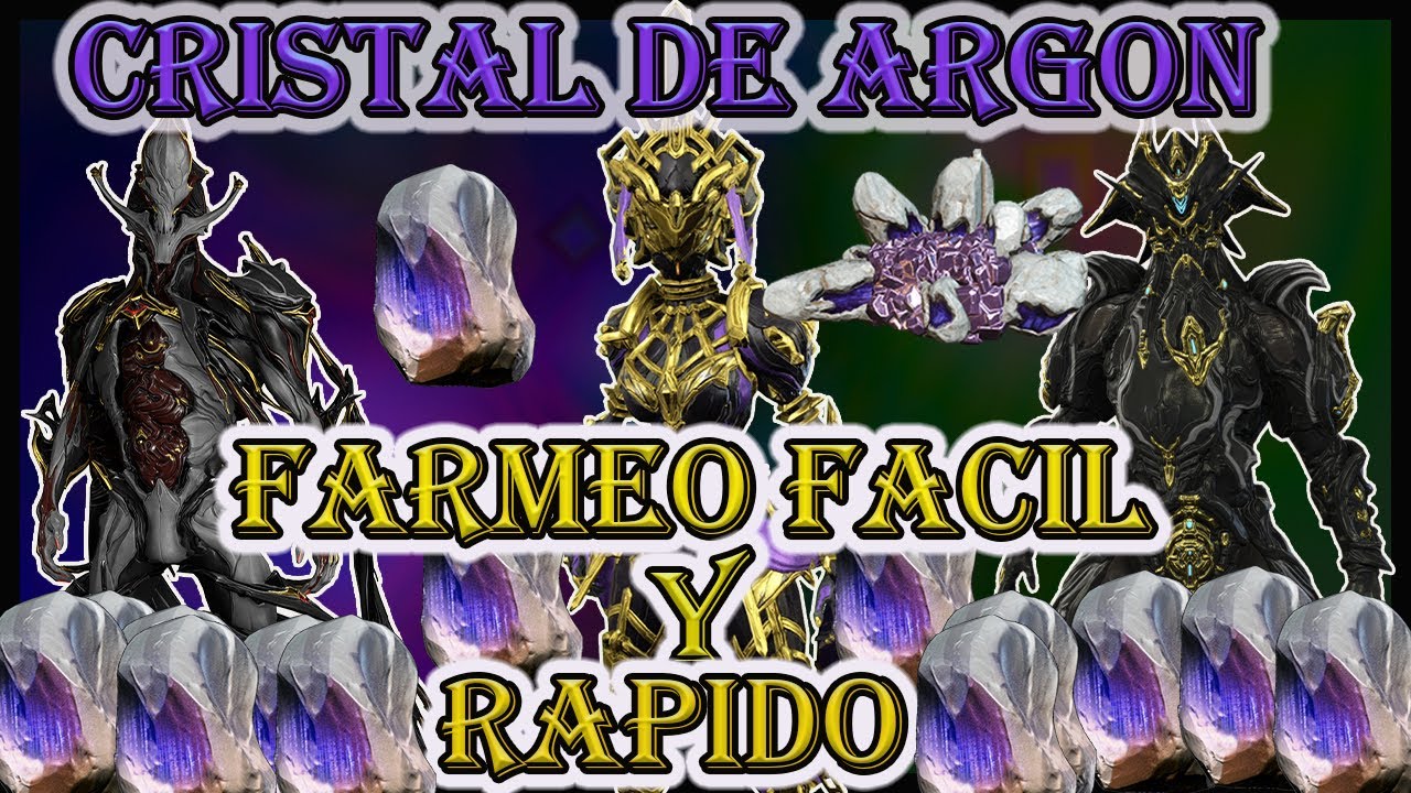 💎WARFRAME- DONDE CONSEGUIR CRISTAL DE ARGON FACIL Y RAPIDO + CONSEJOS DE WARFRAMES Y MASCOTAS💎