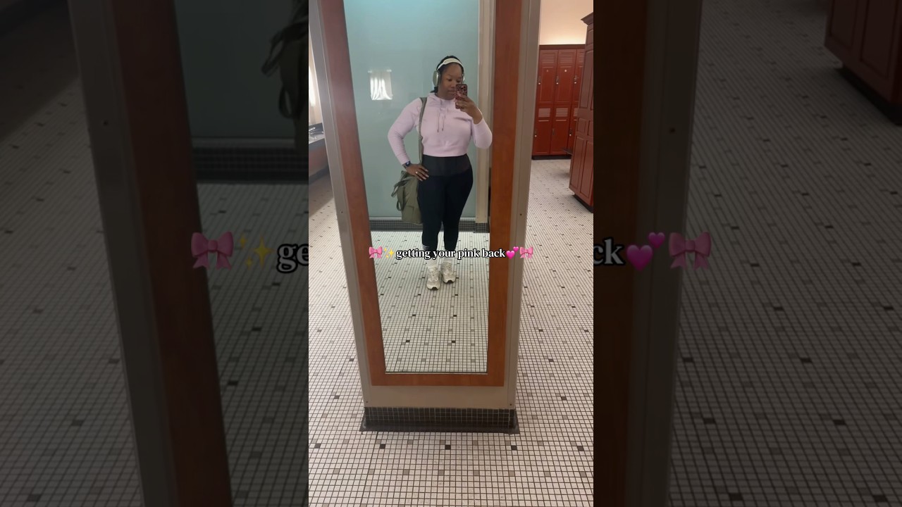 Getting My Pink Back After Baby 🩷 Real Postpartum Fitness ✨💪🏽