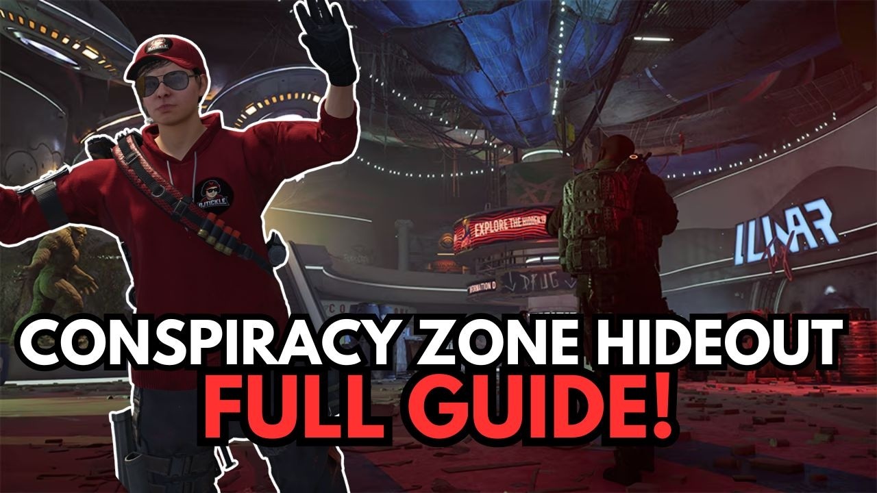 Full Guide! Conspiracy Zone Hideout Classified Assignment. All collectibles!