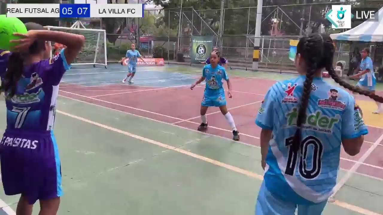 VideoSports Co 🔥🎥Baby Futbol- Futbol de Salón (Real Futsal AG Vs La Villa FC)