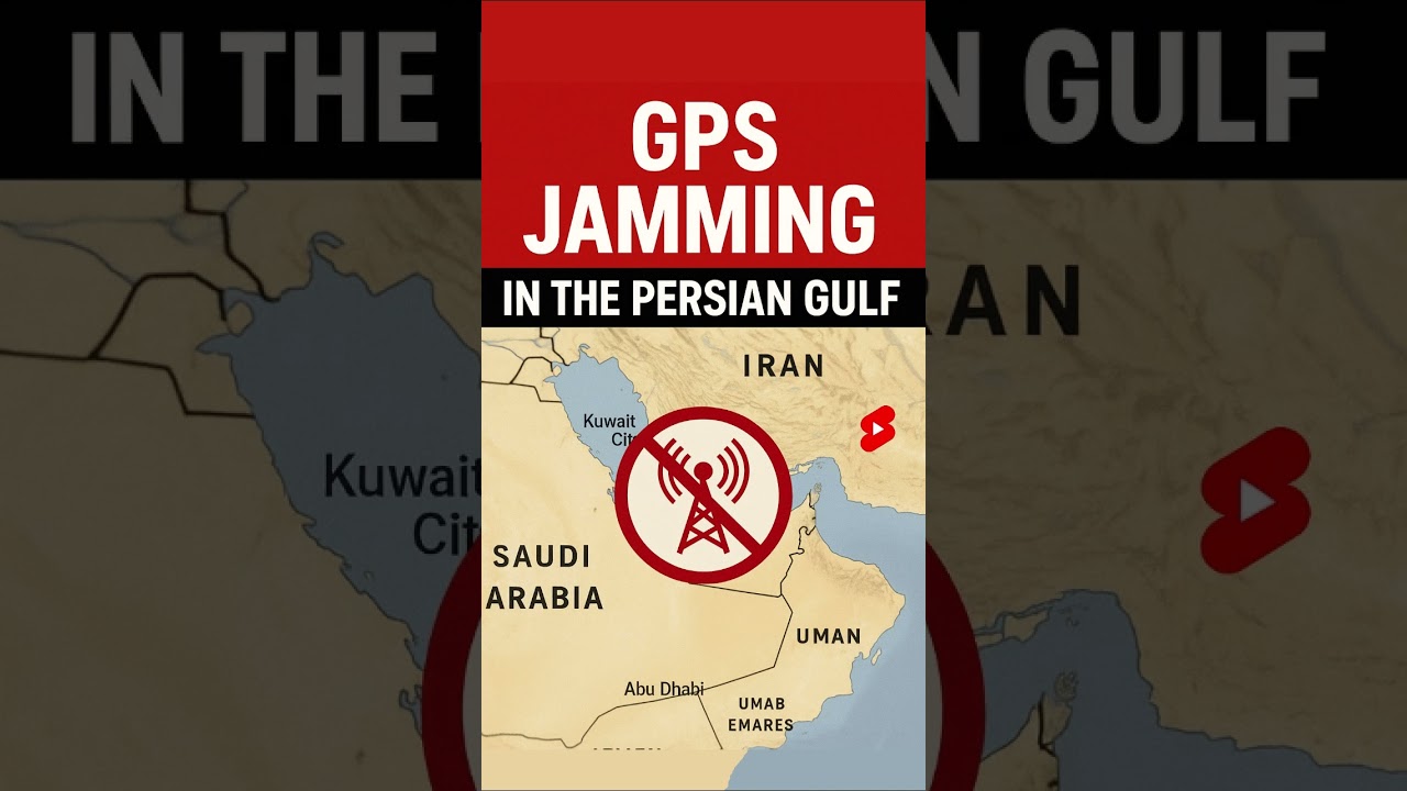 GPS Jamming reported in Persian Gulf #middleeastconflict