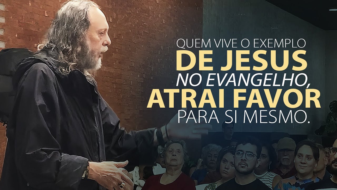 QUEM VIVE O EXEMPLO DE JESUS NO EVANGELHO ATRAI FAVOR PARA SI MESMO! - Jo 13 - Mensagem Caio Fábio
