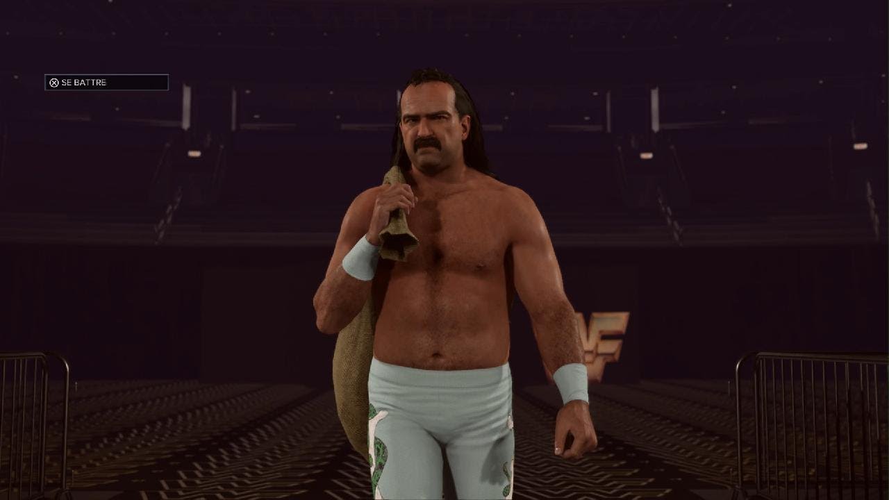 WWE 2K24. Don Driggers (Jobber) VS Jake Roberts.