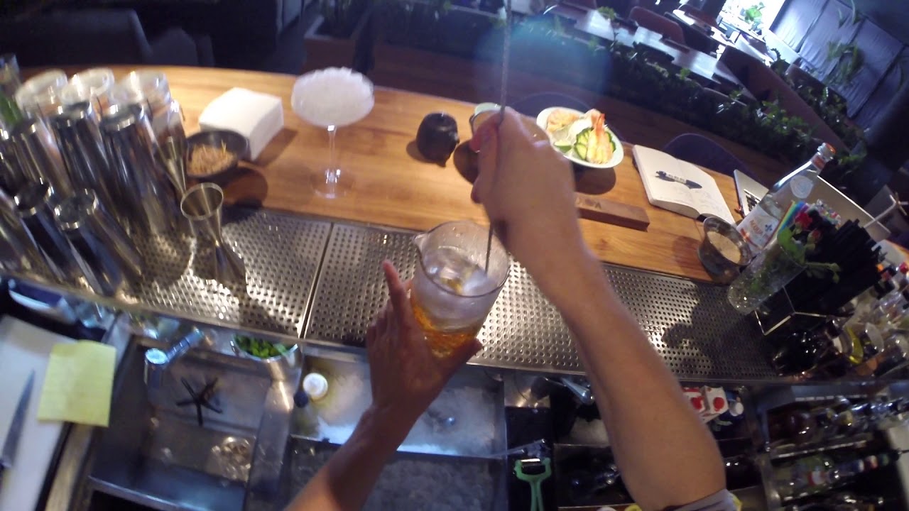 How to make Martinez cocktail by Mr.Tolmach