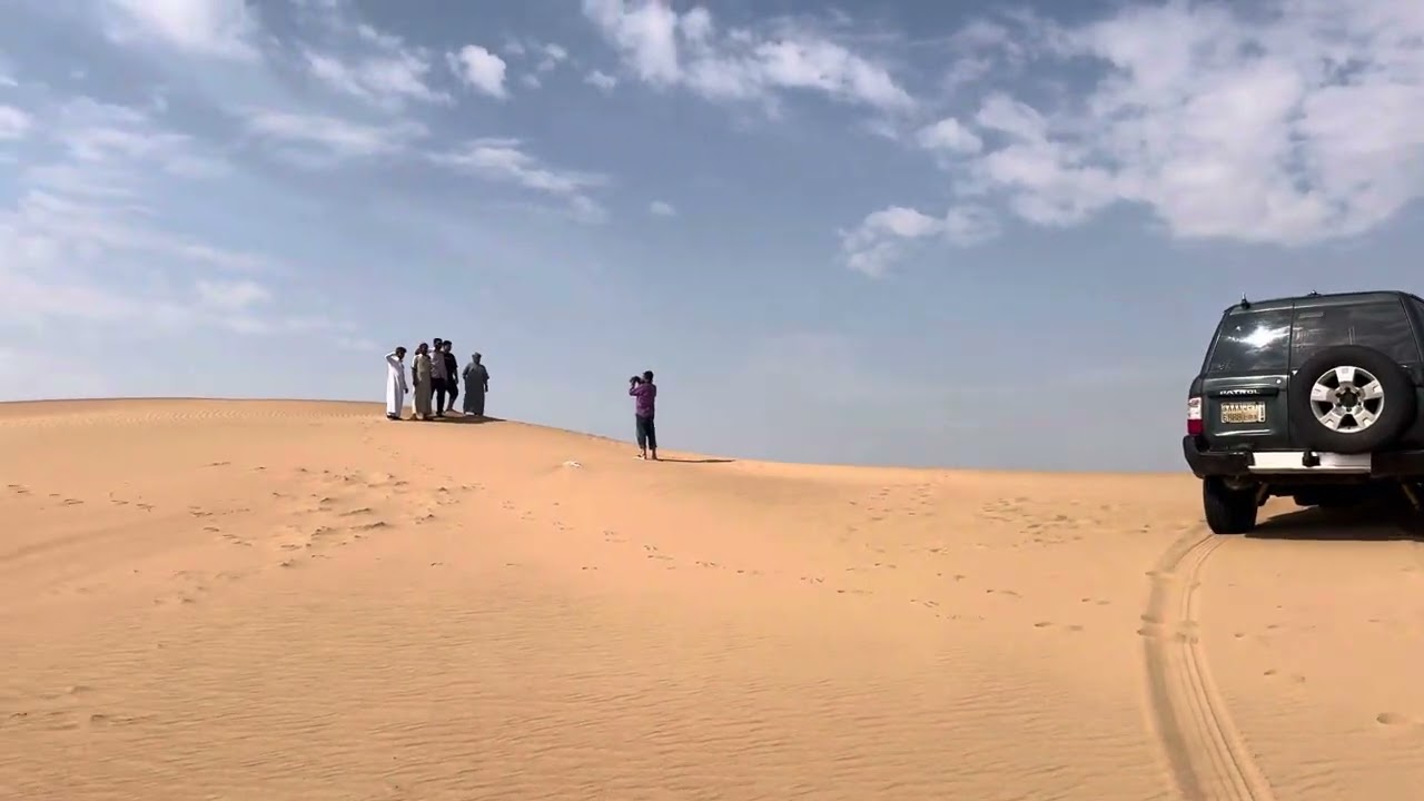 The beautiful landscape of Hejaz & Nasayef sand dunes 