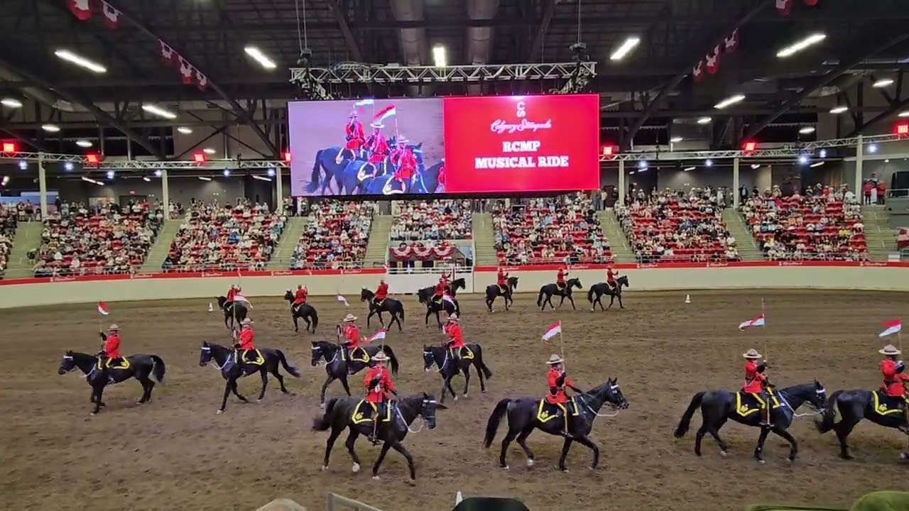 2025 Calgary Stampede - RCMP Musical Ride