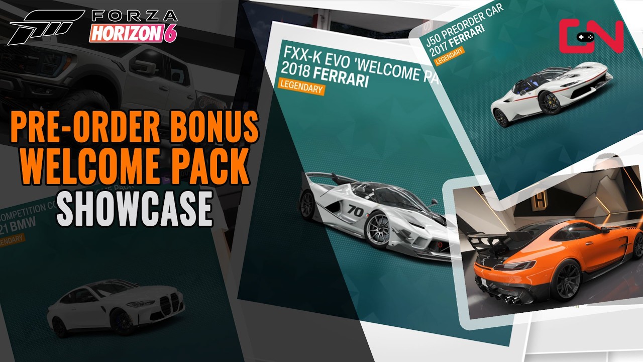Forza Horizon 6 Pre-Order Bonus and Welcome Pack Showcase