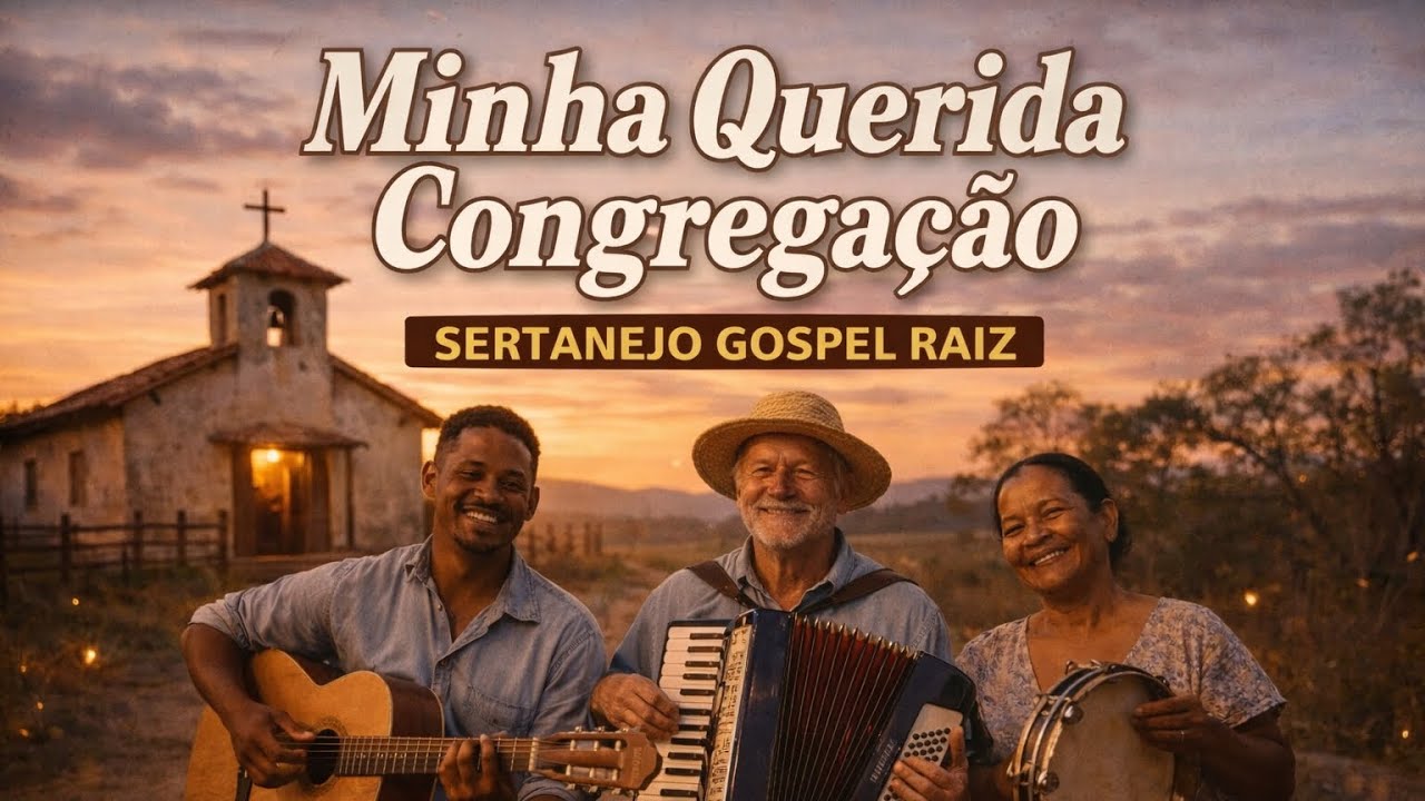 Minha Querida Congregação | Sertanejo Raiz Gospel | Produzida com IA 