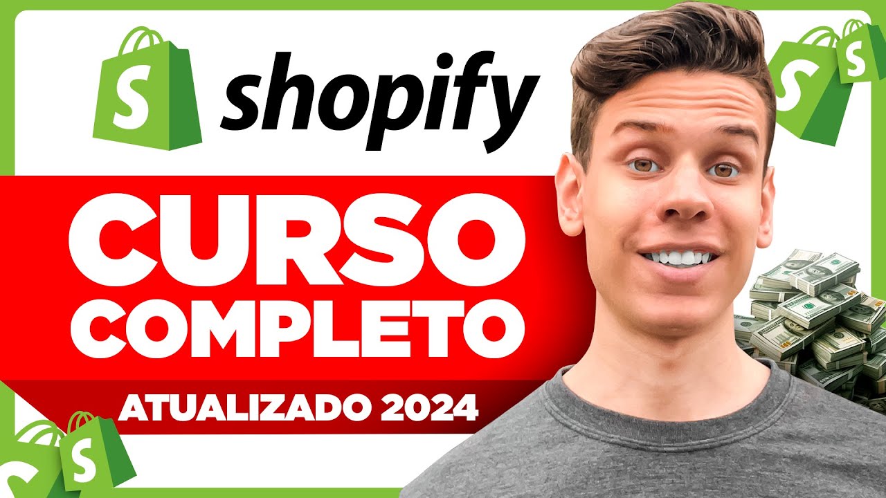 Curso COMPLETO de Dropshipping para iniciantes 2024 - Como criar uma Loja Shopify do ZERO
