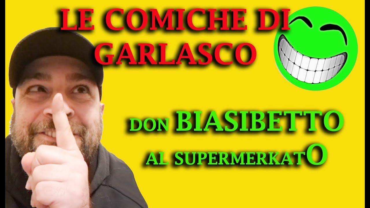DON BIASIBETTO AL SUPERMERCATO CON STEFANIA CHIAPPA E PAOLA CHIAPPA