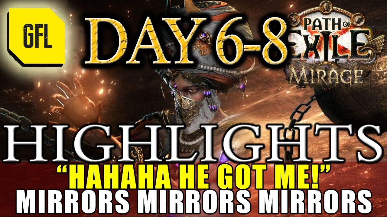Основные моменты обновления Path of Exile 3.28 Mirage, День #06-08: ЗЕРКАЛА, ЗЕРКАЛА, ЗЕРКАЛА! 