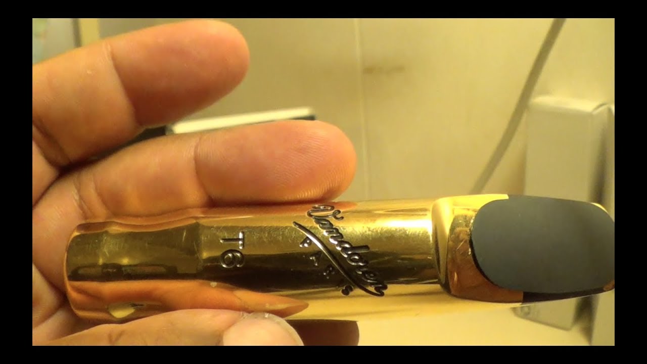 Review of Vandoren V16 T6 small chamber metal mouthpiece