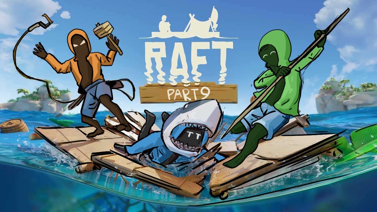 خب raft به مختصات جدید رسیدیم عجب کشتی بزرگی ( part 9 ) (قسمت اول )