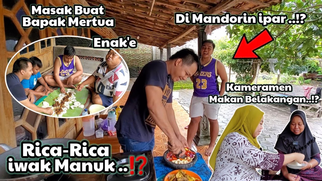 Di Mandorin ipar ⁉️ Masak RICA-RICA iwak MANUK - Buat MERTUA