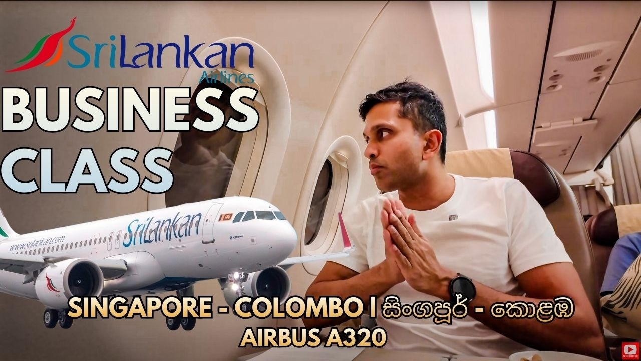 Flying SriLankan Airlines Business Class | Singapore to Colombo A320 Review