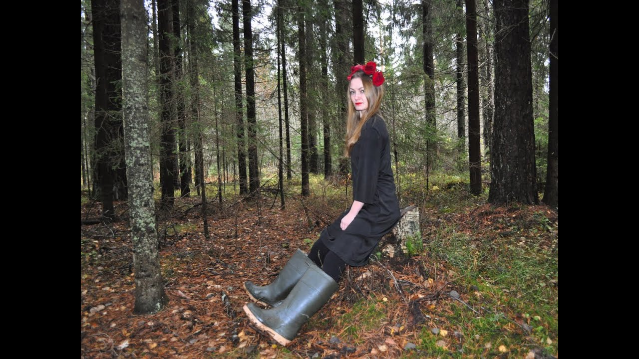 Muddy swamp witch. Special Halloween edition.