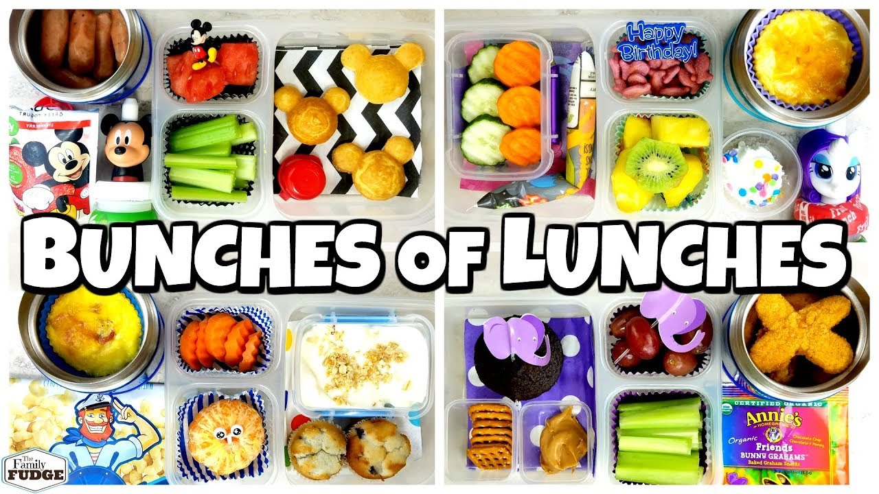 HOT Lunches + NO Sandwiches! 🍎 Bunches of Lunches