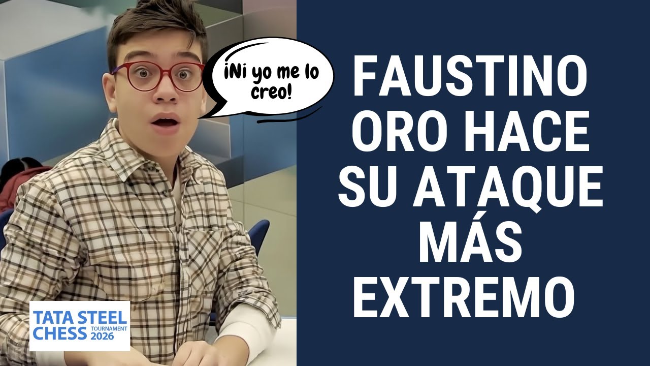 El ataque extremo de Faustino Oro en el Tata Steel