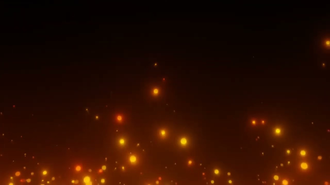 Particles Fire Sparks and Flames  HD Relaxing Screensaver