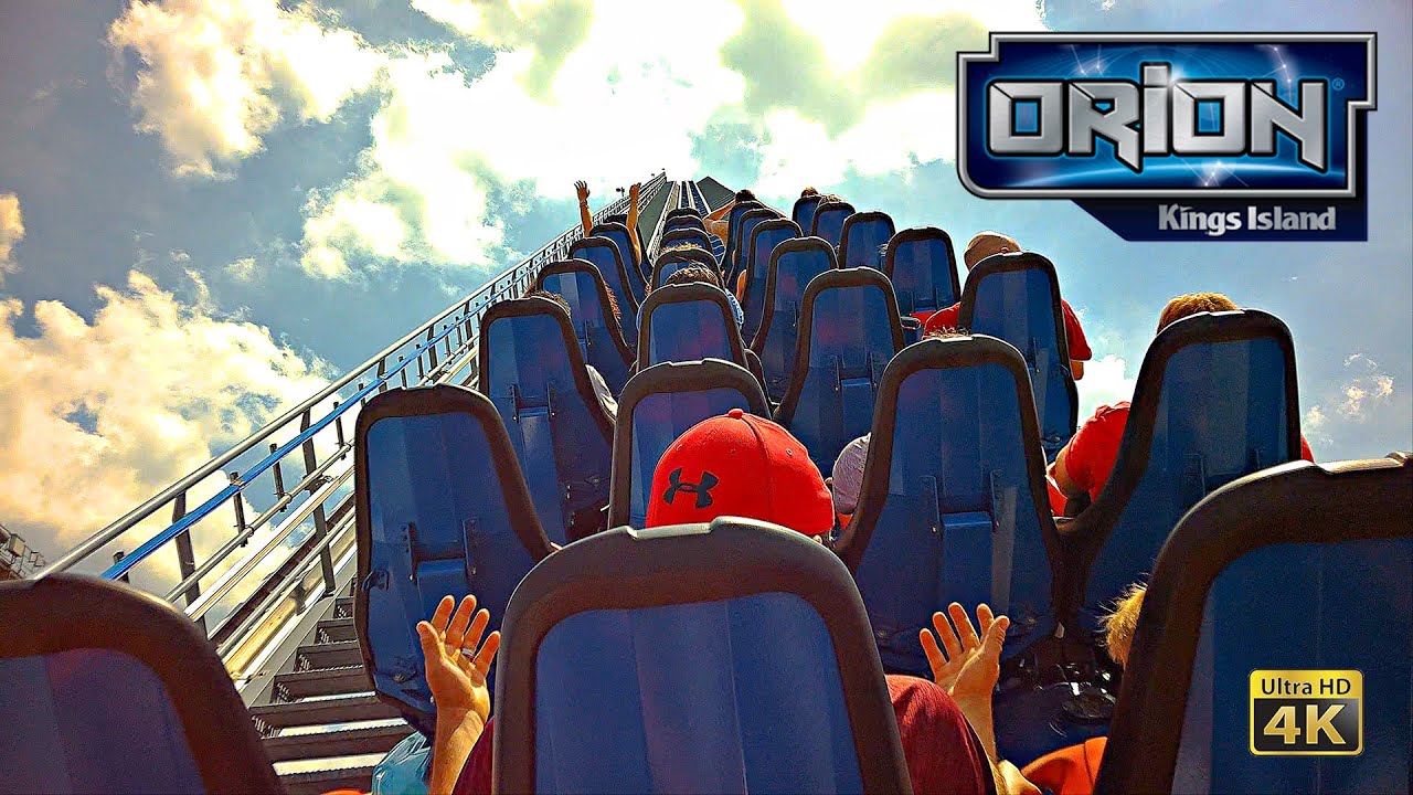 May 2024 Orion Roller Coaster On Ride Back Seat 4K POV Kings Island
