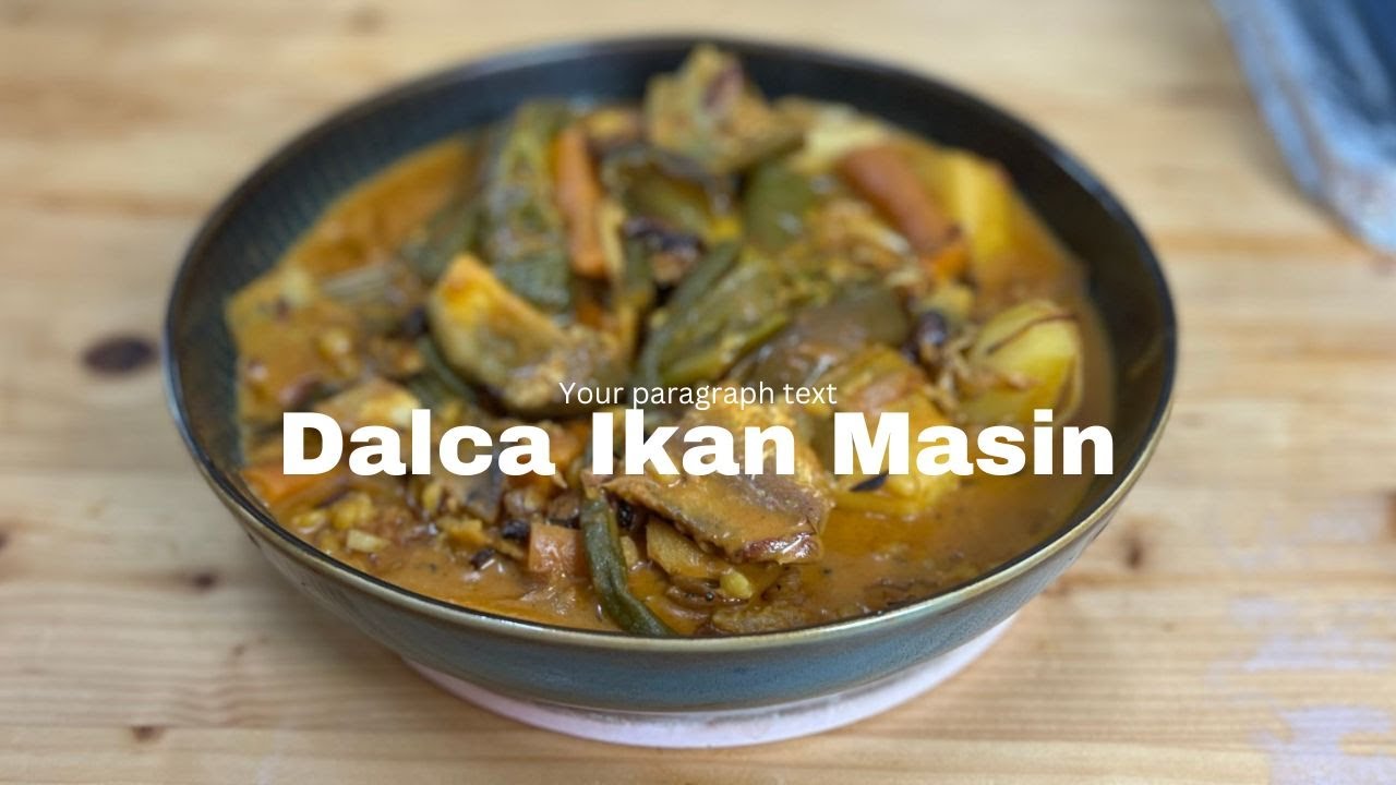 Dalca Ikan Masin Kak Yan. Kombinasi Ikan Masin Dan Dalca Yang Sangat Serasi. Kena Cuba.