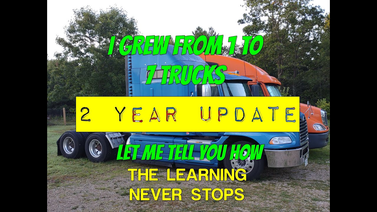 Growing a trucking fleet in the last 2 years. Challenges and what I learned along the way
