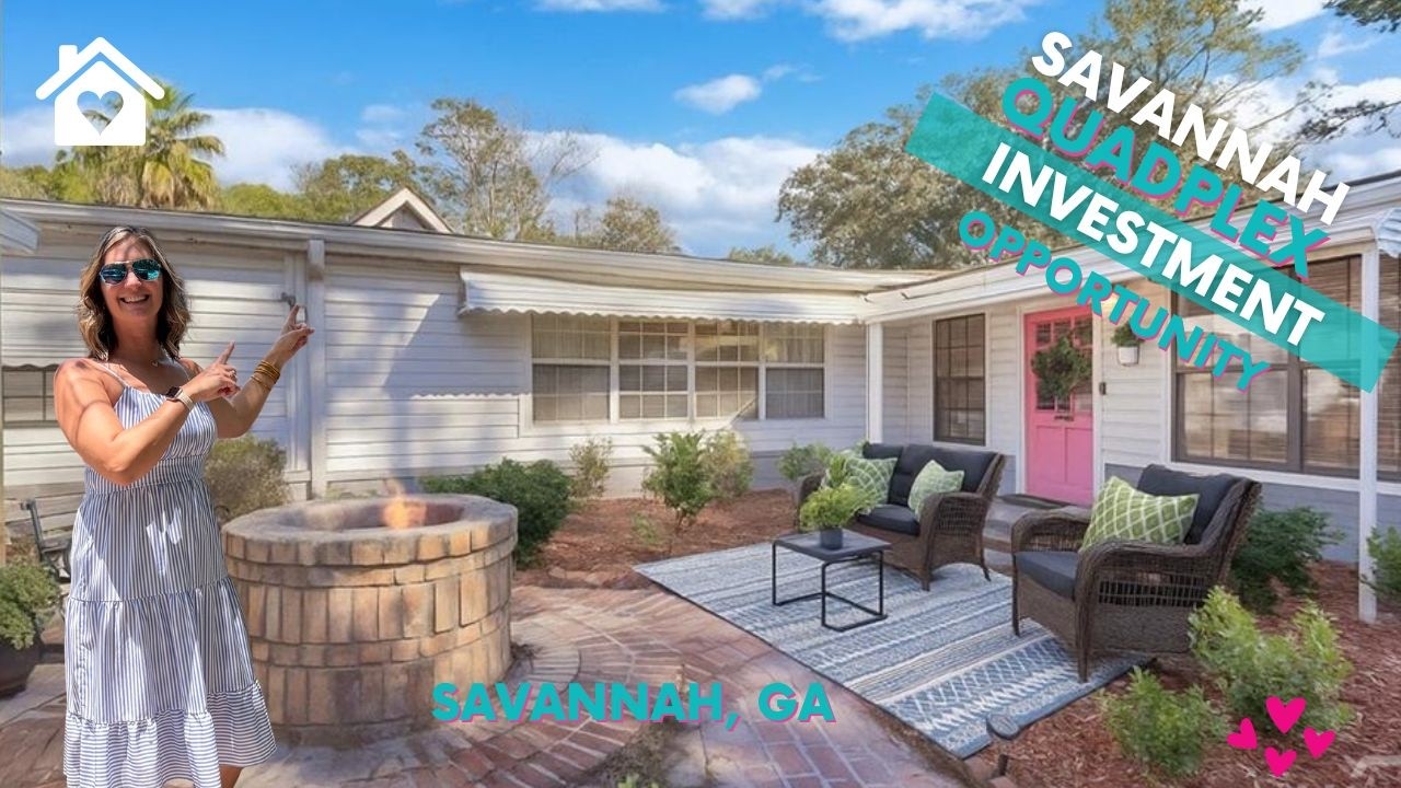 Savannah GA Quadplex for Sale | Turnkey 4-Unit Investment Property Near Downtown