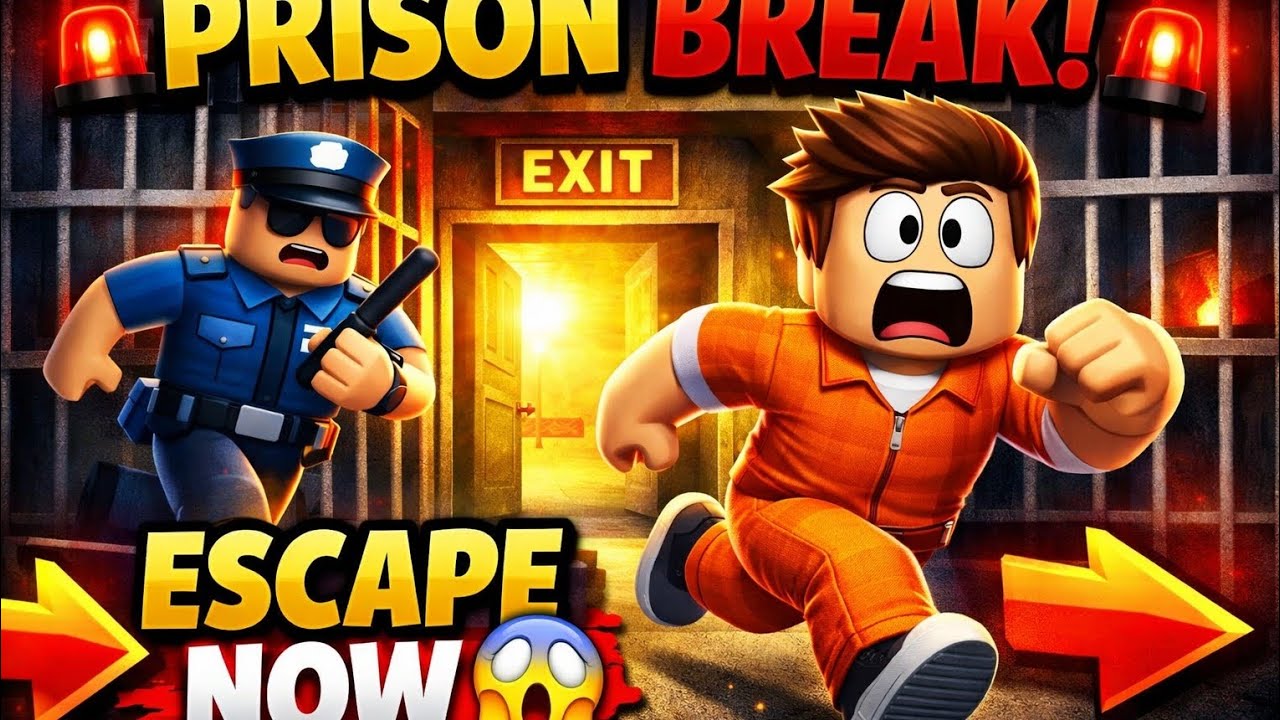 PRISON BREAK! 😱 Escaping the Toughest Jail in Roblox! 