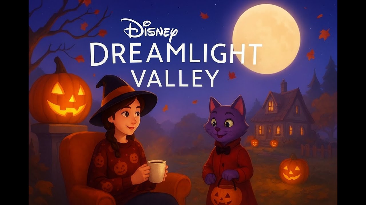 🍂 Cozy Halloween Fun in Disney Dreamlight Valley! | Spooky Magic & Autumn Vibes 🎃✨