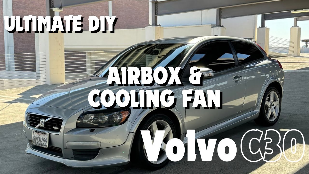 Ultimate Volvo Airbox Removal And Radiator Cooling Fan Removal and Replacement DIY C30 T5 C70 S40