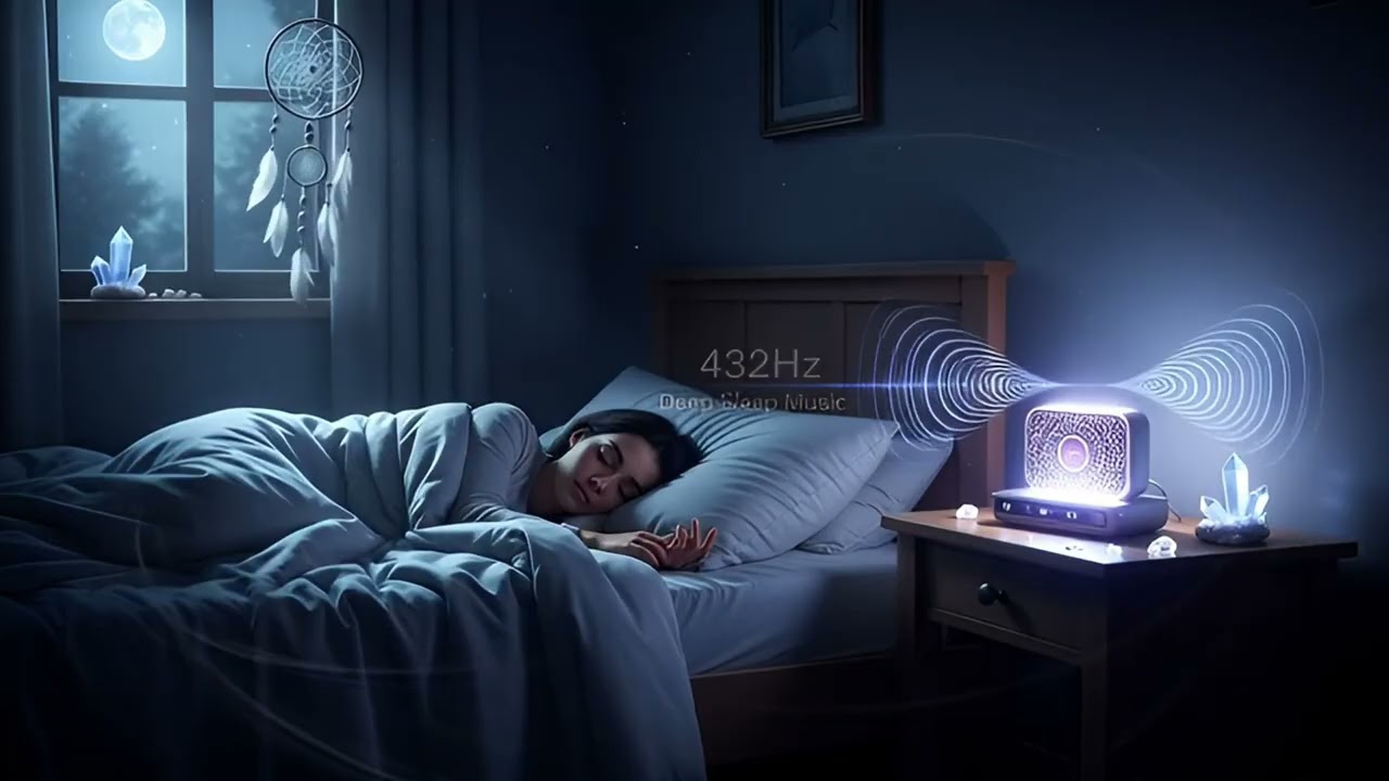 432Hz Sleep Music 8 Hours | Calm Mind, Deep Rest