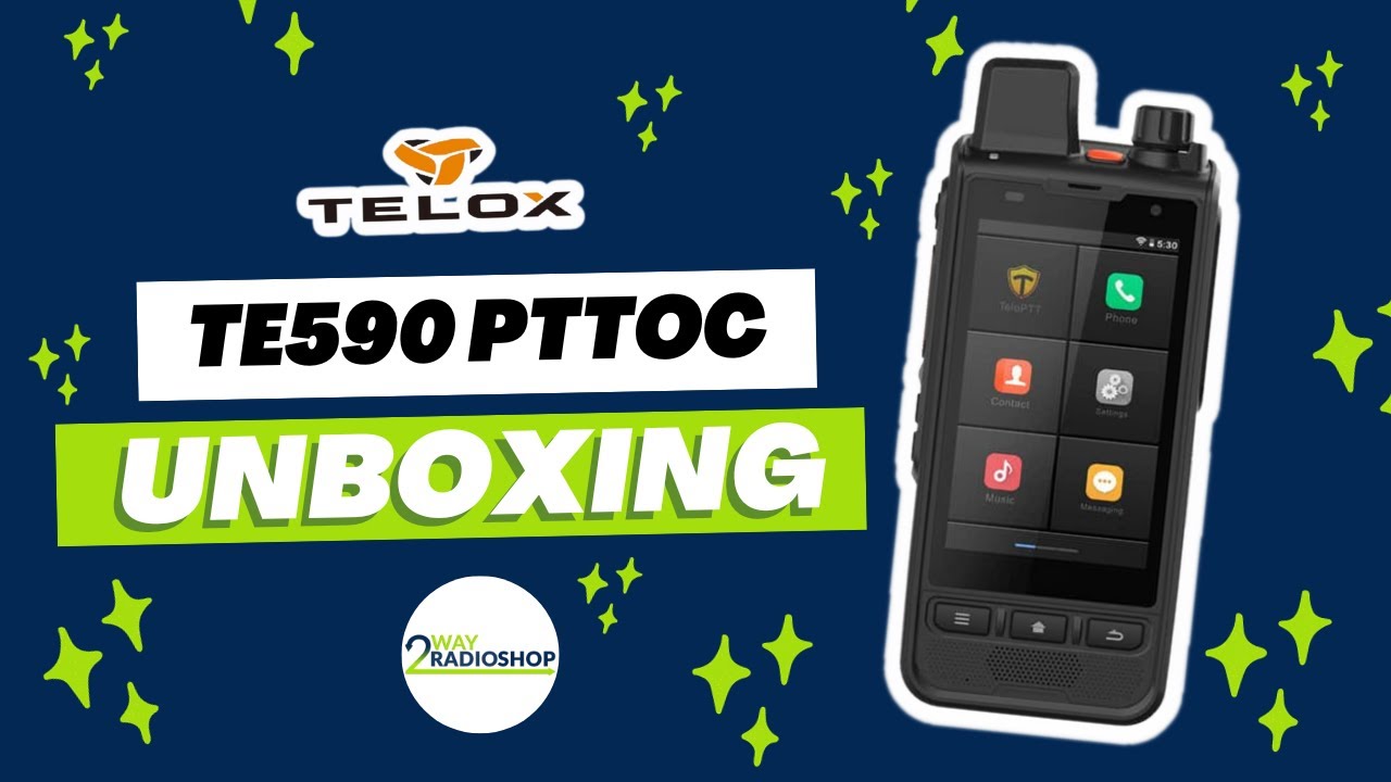 NEW TELOX TE590 Push-To-Talk Over Cellular UNBOXING (2023)