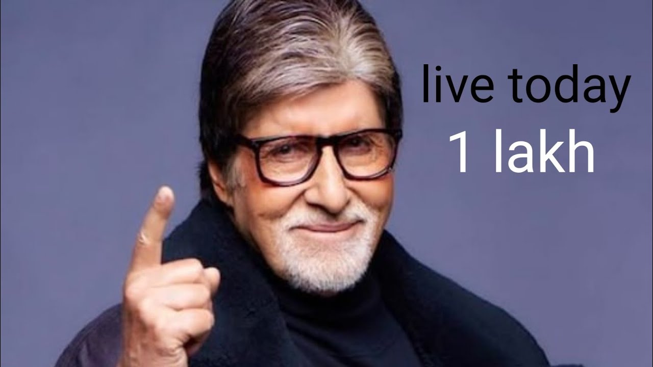 Sunday ko 5 baje live Full Najara amitabh bachchan 
