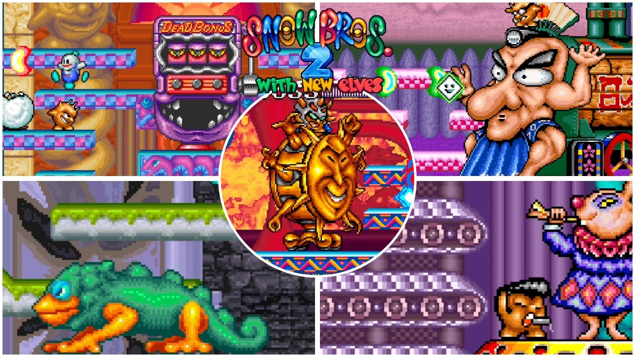 Snow Bros 2 With New Elves | Jefes