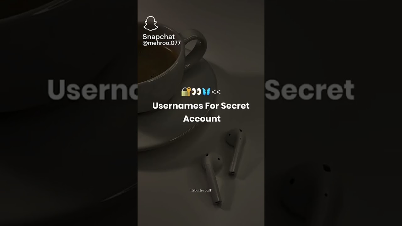usernames for secret Account 🔐👀🦋💓🫶✨🧿#username #usernameforsecretaccount #instagram #snapchat #names