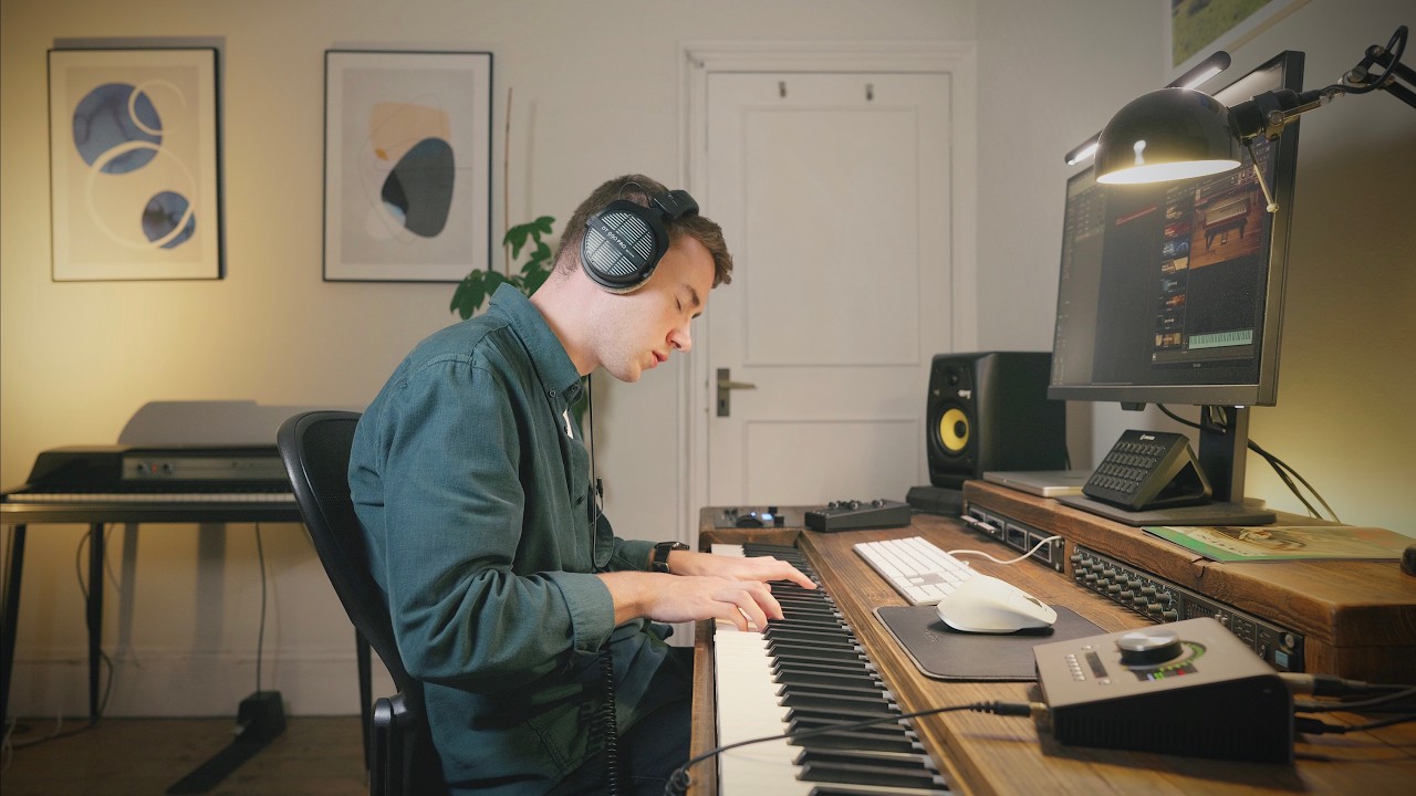 Composing from my home studio