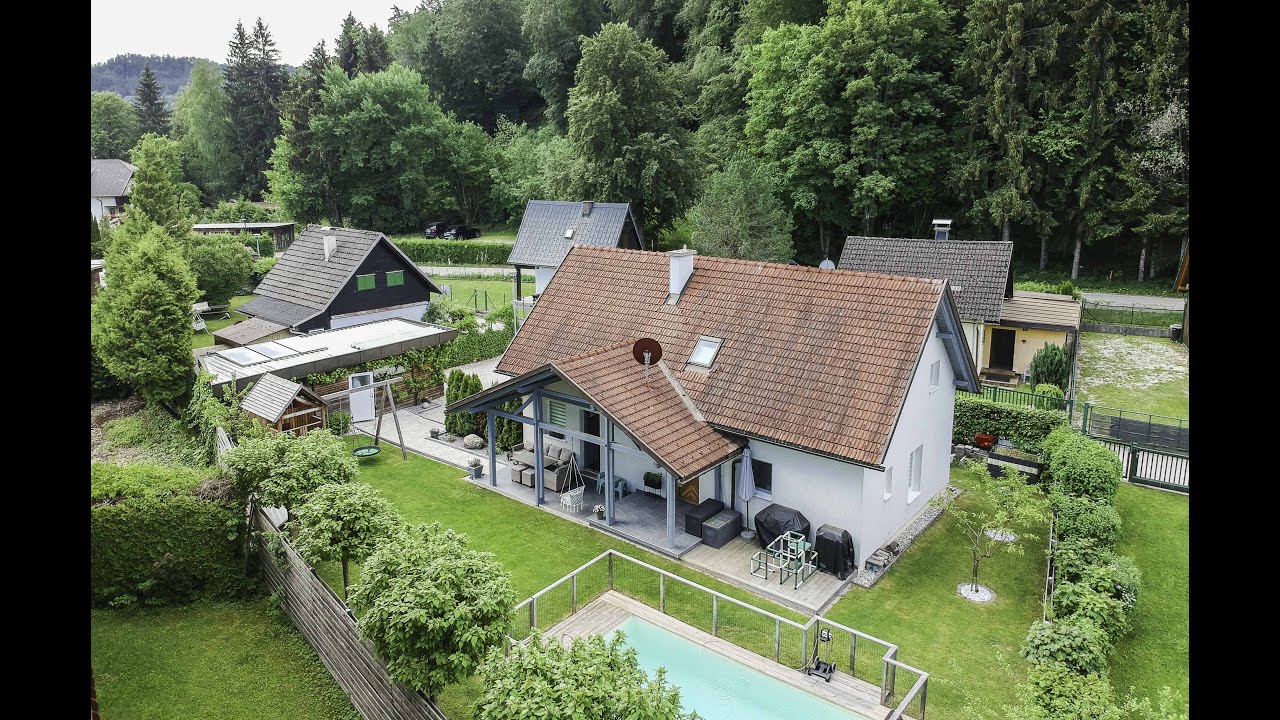 ATTRAKTIVES WOHNHAUS MIT POOL IN ST. KANZIAN AM KLOPEINER SEE