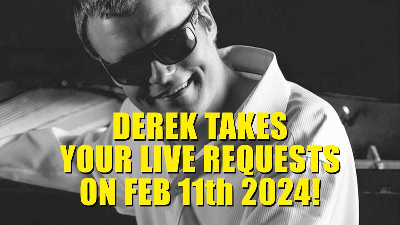 EXCITING NEWS - Derek Paravicini live streams are BACK!😎
