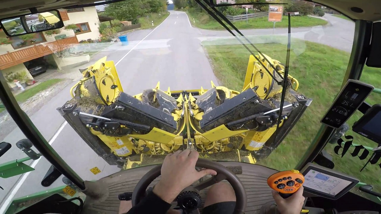 [HD]GoPro H5 @ Let´s Drive John Deere 8500i beim Maishäckseln!